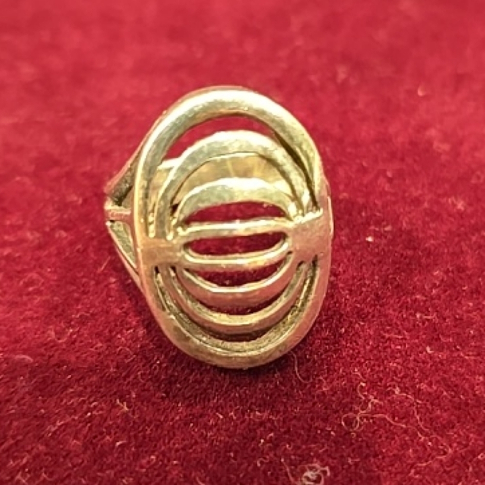 Sterling Silver Statement Ring - image 1